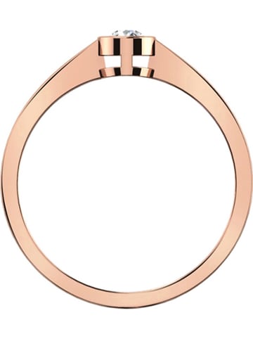 Diamant Vendôme Roségouden ring met diamant