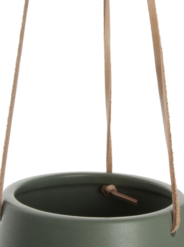 Present Time Hangende bloempot "Skittle" donkergroen - (H)15 x Ø 13,5 cm