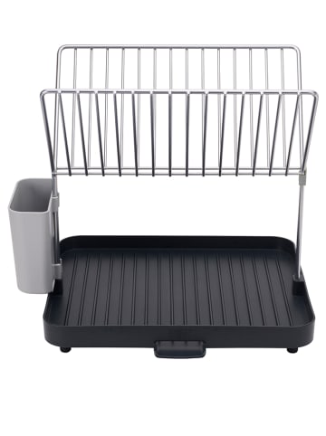 JosephJoseph Afdruiprek "Y-Rack" zwart/grijs - (B)36,5 x (H)40 x (D)30 cm