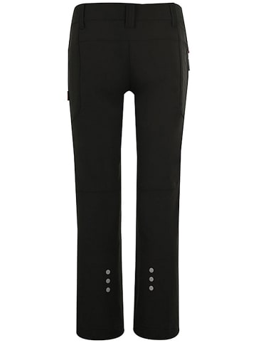 Trollkids Spodnie softshellowe "Lysefjord" w kolorze czarno-błękitnym