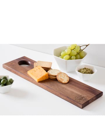 Steel-Function Deska w kolorze ciemnobrązowym do krojenia - 45 x 13 cm