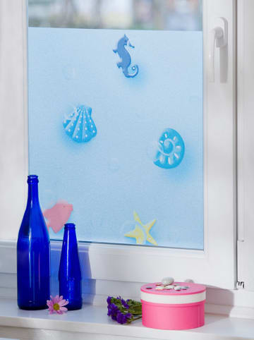 Calitex Privacyfolie "Alicante" blauw