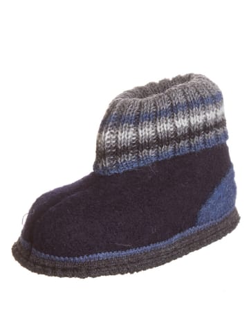 kitz pichler Hüttenschuhe "Kauns" in Dunkelblau