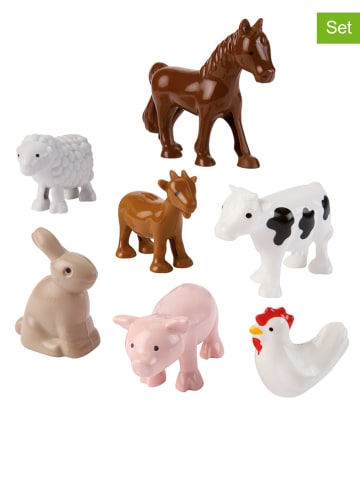 écoiffier Figurki zwierzątek (7 szt.) "Farm Animals" - 18 m+