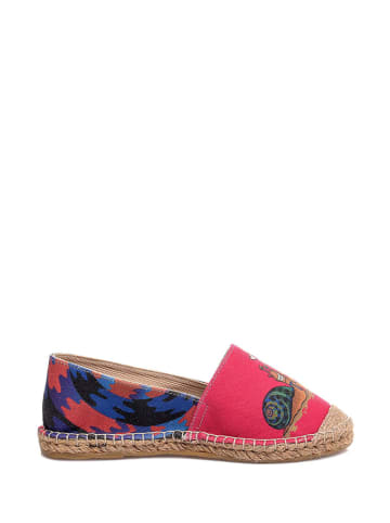 Cotto Espadrilles roze/blauw
