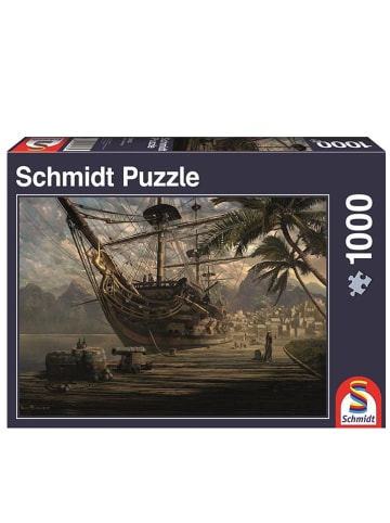 Schmidt Spiele 1.000tlg. Puzzle "Schiff vor Anker" - ab 12 Jahren