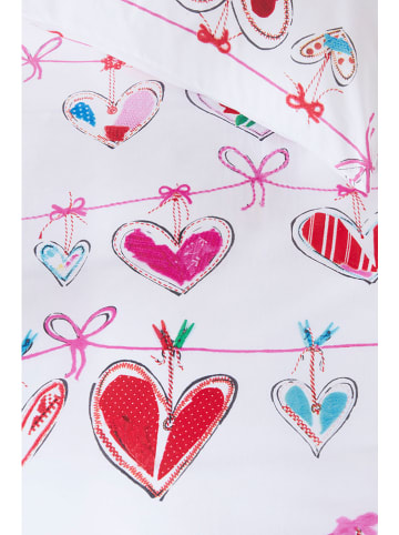 beddinghouse kids Bettwäsche-Set "Garland" in Weiß/ Pink