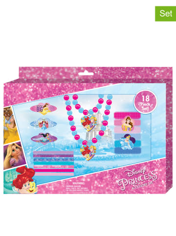 Disney Princess Komplet biżuterii "Princess" w kolorze niebiesko-różowym