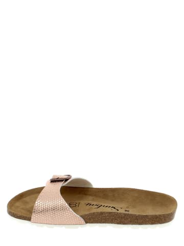 Sunbay Pantoletten "Jasmin" in Roségold