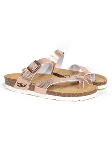 Sunbay Zehentrenner "Tulipe" in Bronze