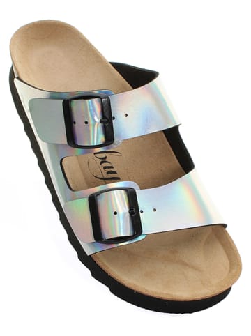 Sunbay Pantoletten in Silber
