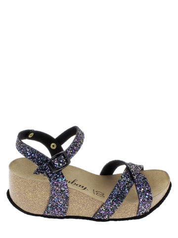 Sunbay Sleehaksandalen donkerblauw