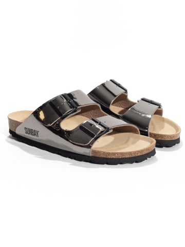 Sunbay Pantoletten "Trefle" in Braun
