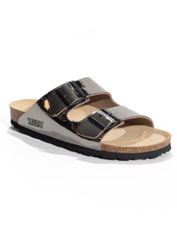Sunbay Pantoletten "Trefle" in Braun