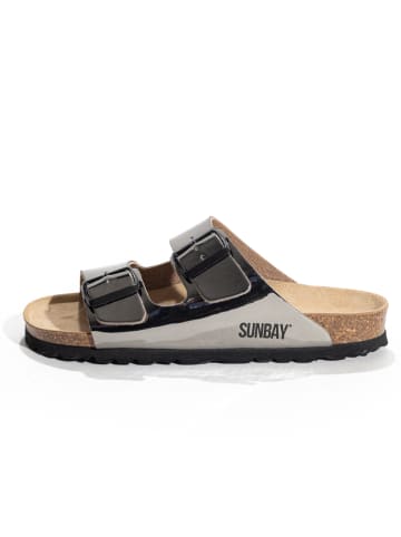 Sunbay Pantoletten "Trefle" in Braun
