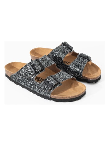 Sunbay Slippers "Trefle" antraciet