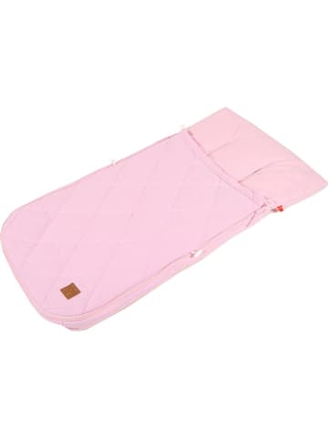 Kaiser Naturfellprodukte Sommer-Fußsack "Nikk" in Rosa - (L)89 x (B)40 cm