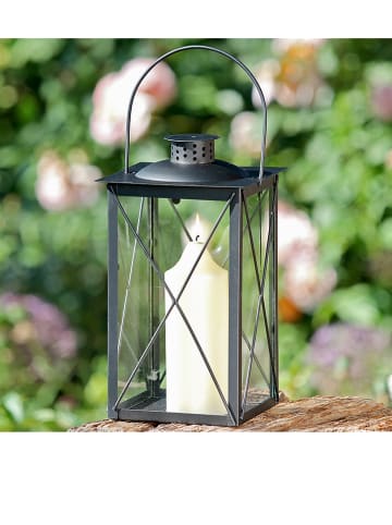 Boltze Lantaarn "Farol" zwart - (H)30 cm