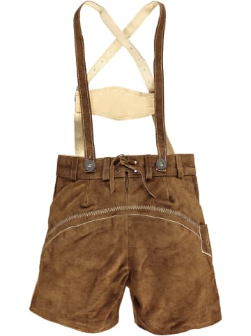 Isartrachten Lederhose in Braun