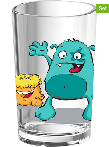 Emsa 2-delige set: bekers "Monster" - 200 ml