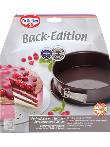 Dr. Oetker Springvorm "Bakeditie" bruin - Ø 26 cm