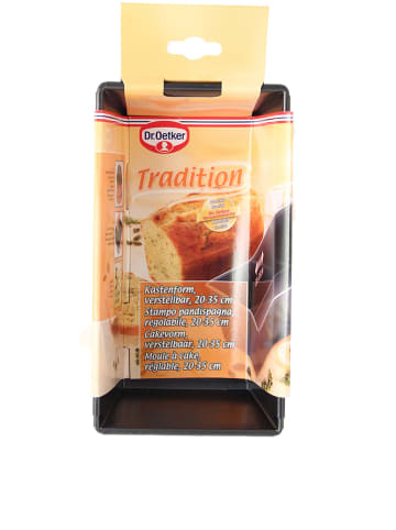 Dr. Oetker Cakevorm "Tradition" zwart
