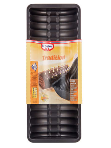Dr. Oetker Bakvorm ''Tradition'' zwart - (L)30 x (B)12,5 cm
