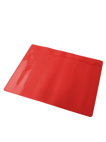 Dr. Oetker Silikonowa mata "Flexxibel" w kolorze czerwonym - 38 x 30 cm