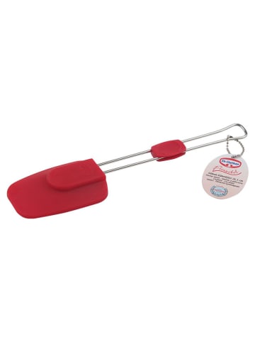 Dr. Oetker Siliconen roerlepel "Flexxibel" rood - (L)26,5 cm