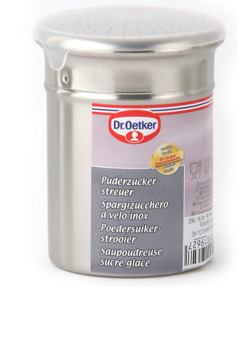 Dr. Oetker Edelstahl-Streuer - (H)9,5 cm