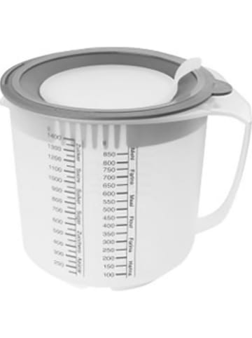 Dr. Oetker Kubek z miarką w kolorze szarym - 1,4 l