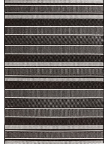 NORTHRUGS Indoor-/ Outdoor-Teppich "Strap" in Schwarz