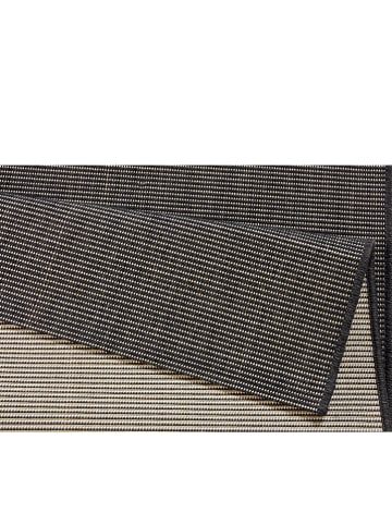 NORTHRUGS Indoor-/ Outdoor-Teppich "Match" in Schwarz