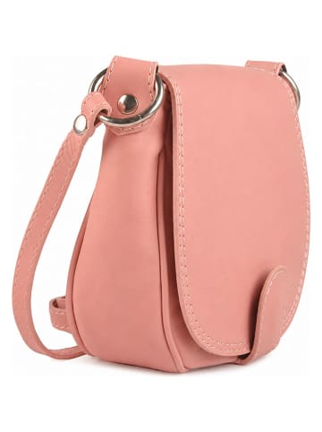 Florence Bags Leren schoudertas "Gisstel" lichtroze - (B)19 x (H)17 x (D)5 cm