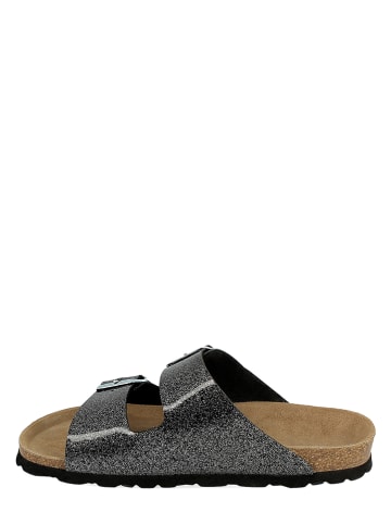 BAYTON Slippers "Atlas" zwart/wit