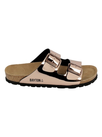 BAYTON Slippers "Atlas" koperkleurig