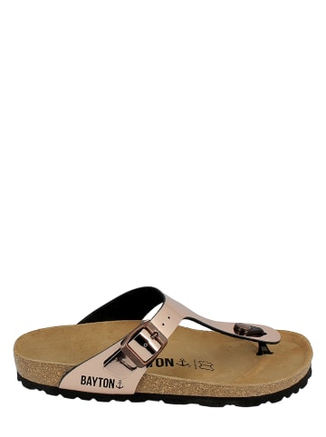 BAYTON Teenslippers "Mercure" koperkleurig