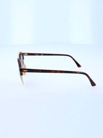 Ray Ban Męskie okulary przeciwsłoneczne w kolorze brązowo-czarnym