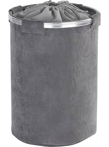 Wenko Wäschesammler "Cordoba" in Grau - 68 l