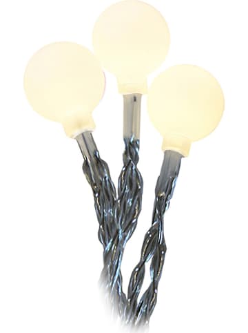 Best Season Solarna girlanda LED "Balls" w kolorze białym - dł. 675 cm