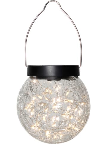 STAR Trading Ledsolarlamp "Glory" transparant - Ø 12 cm