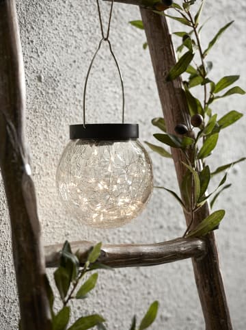 STAR Trading Ledsolarlamp "Glory" transparant - Ø 12 cm