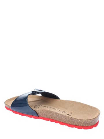 BACKSUN Slippers "Paris" donkerblauw