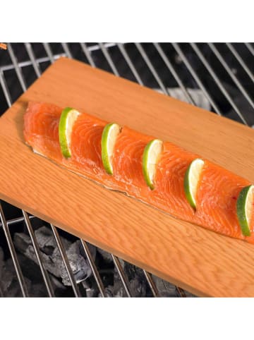 Rösle 2er-Set: Grillplatten in Hellbraun - (L)30 x (B)15 cm