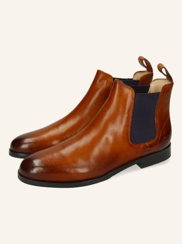 MELVIN & HAMILTON Leder-Chelsea-Boots "Susan 10" in Hellbraun