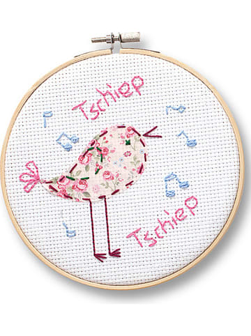 folia PAPER Tamborki (2 szt.) w kolorze beżowo-białym