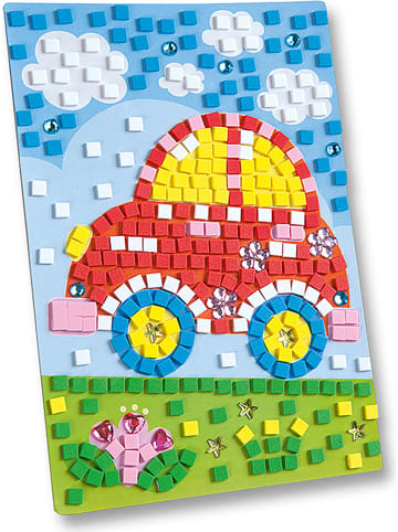 Folia Mozaika moosgummi "Samochodzik"
