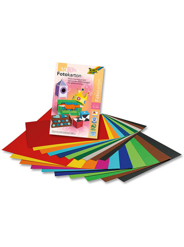 Folia Karton fotograficzny (10 szt.) w różnych kolorach - 33 x 22 cm