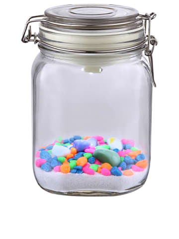 Globo lighting Ledsolarlamp transparant - (H)16 x Ø 12 cm