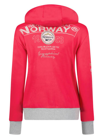 Geographical Norway Sweatvest "Flyer" roze